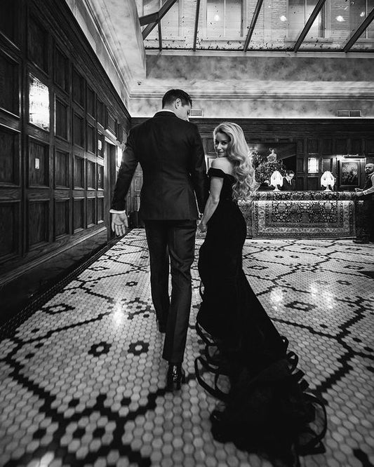 custom made gothic black wedding dresses Perth Australia