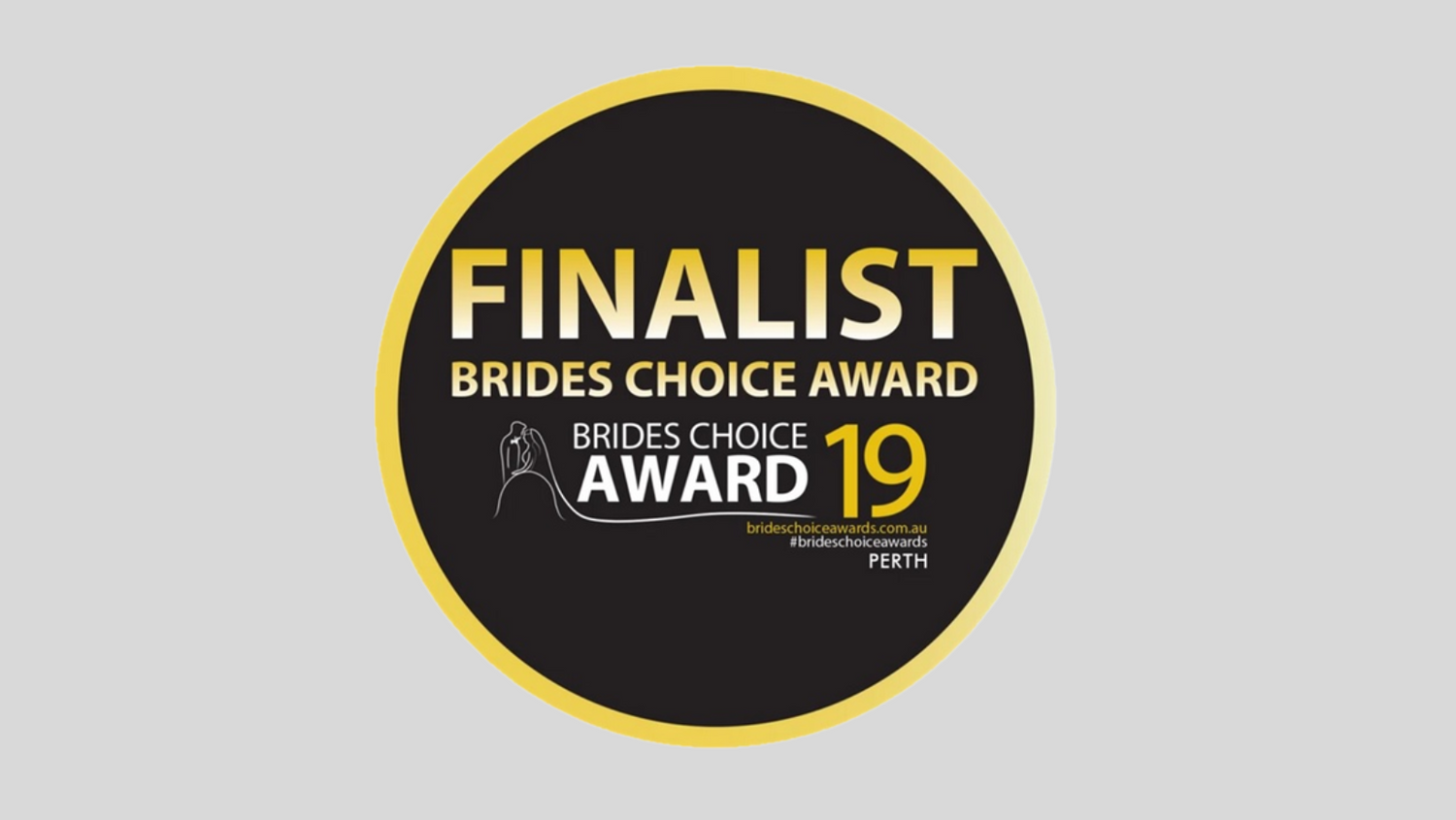 brides choice award finalist - custom wedding dressmaker Perth Envious Bridal & Formal