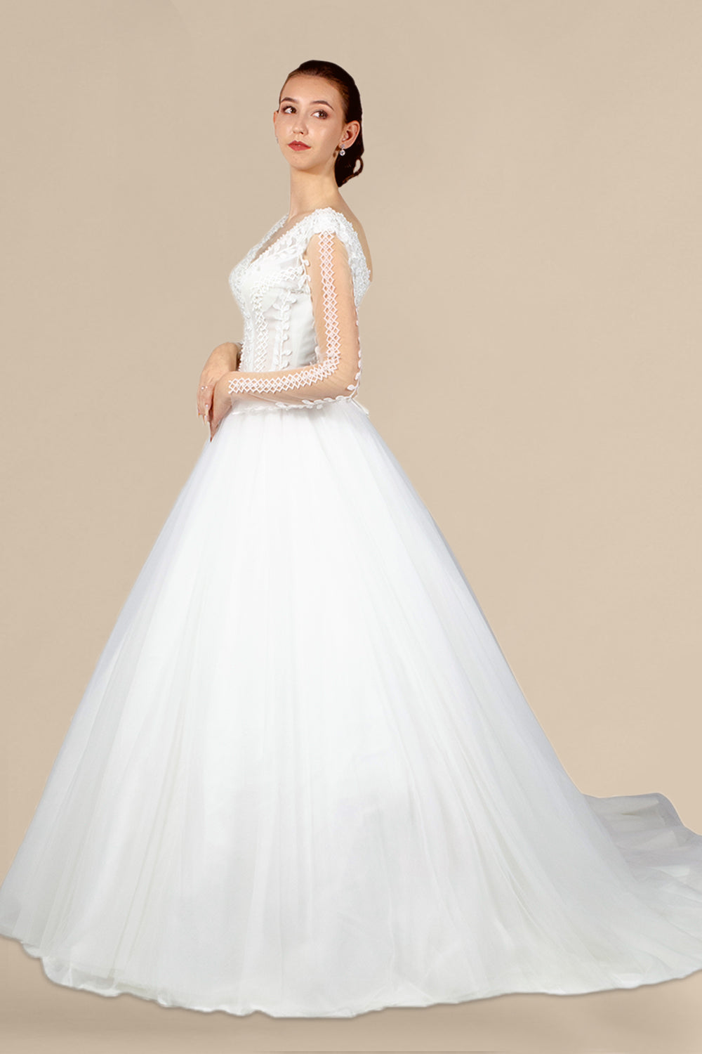 custom made long sleeve princess wedding dresses perth australia envious bridal & formal