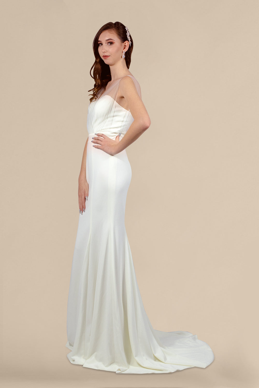 custom made minimalist wedding gowns perth online australia envious bridal & formal