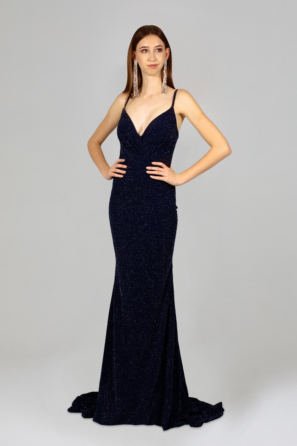 custom shimmer navy bridesmaid dresses australia online envious bridal & formal