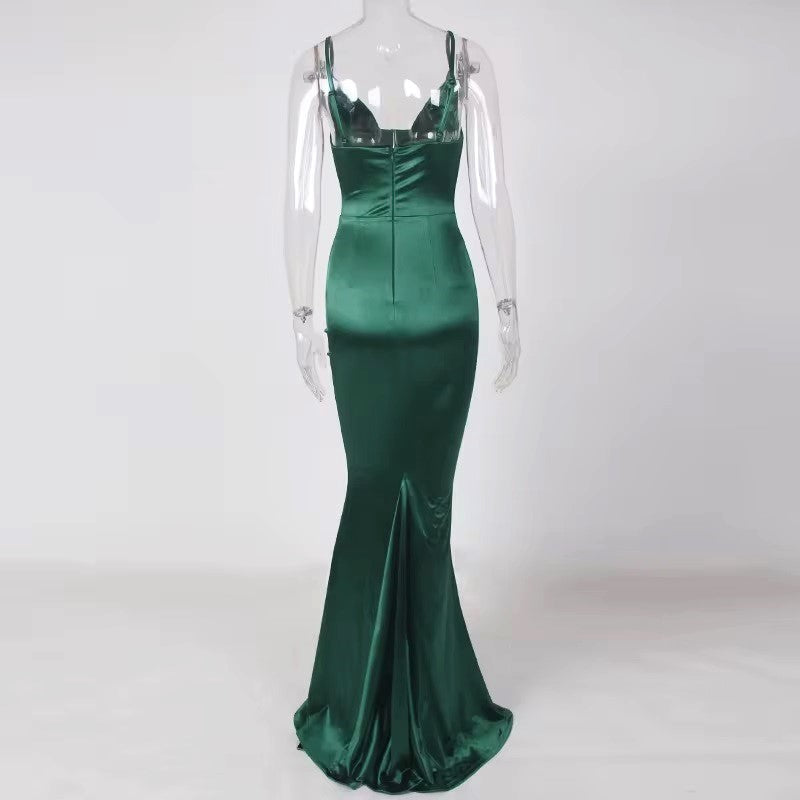 Green satin ball dresses Perth WA Subiaco 6008 Australia Envious Bridal & Formal