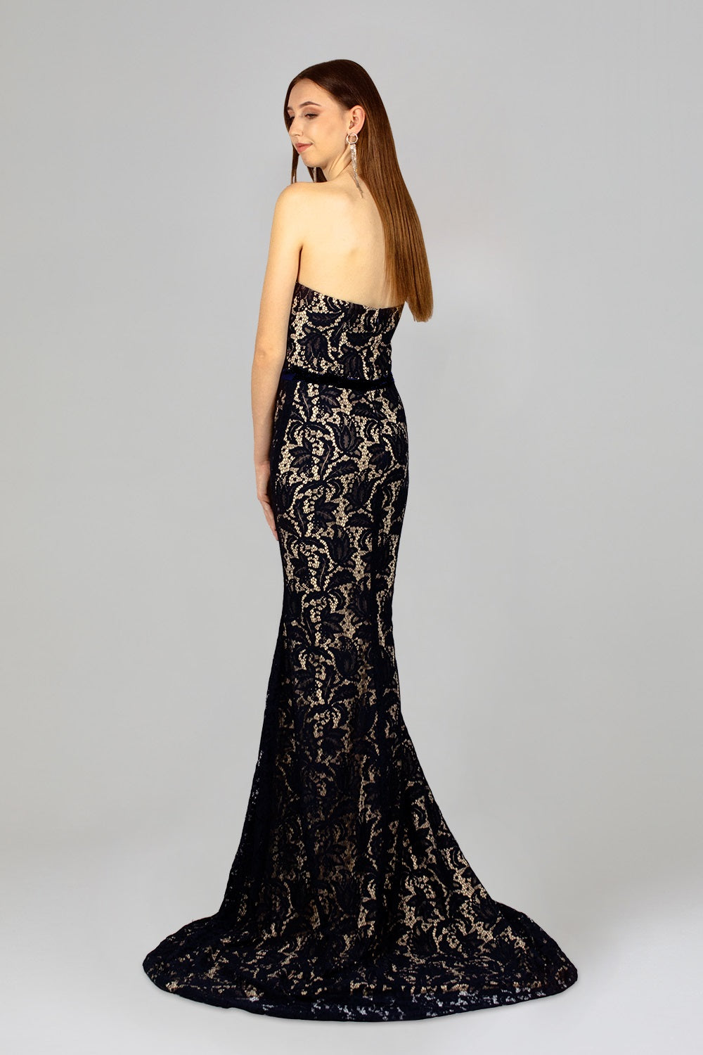 navy blue lace bridesmaid dresses custom made dressmaker perth australia envious bridal & formal