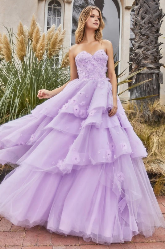 Purple gown Clearance