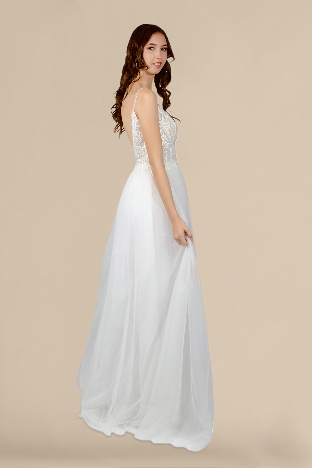 bohemian lace tulle a line beach wedding dresses perth australia envious bridal & formal