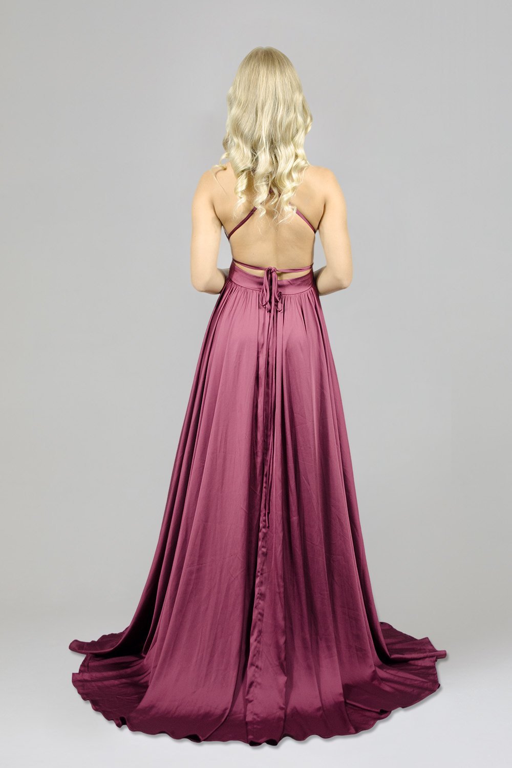 silk bridesmaid dresses burgundy red envious bridal & formal