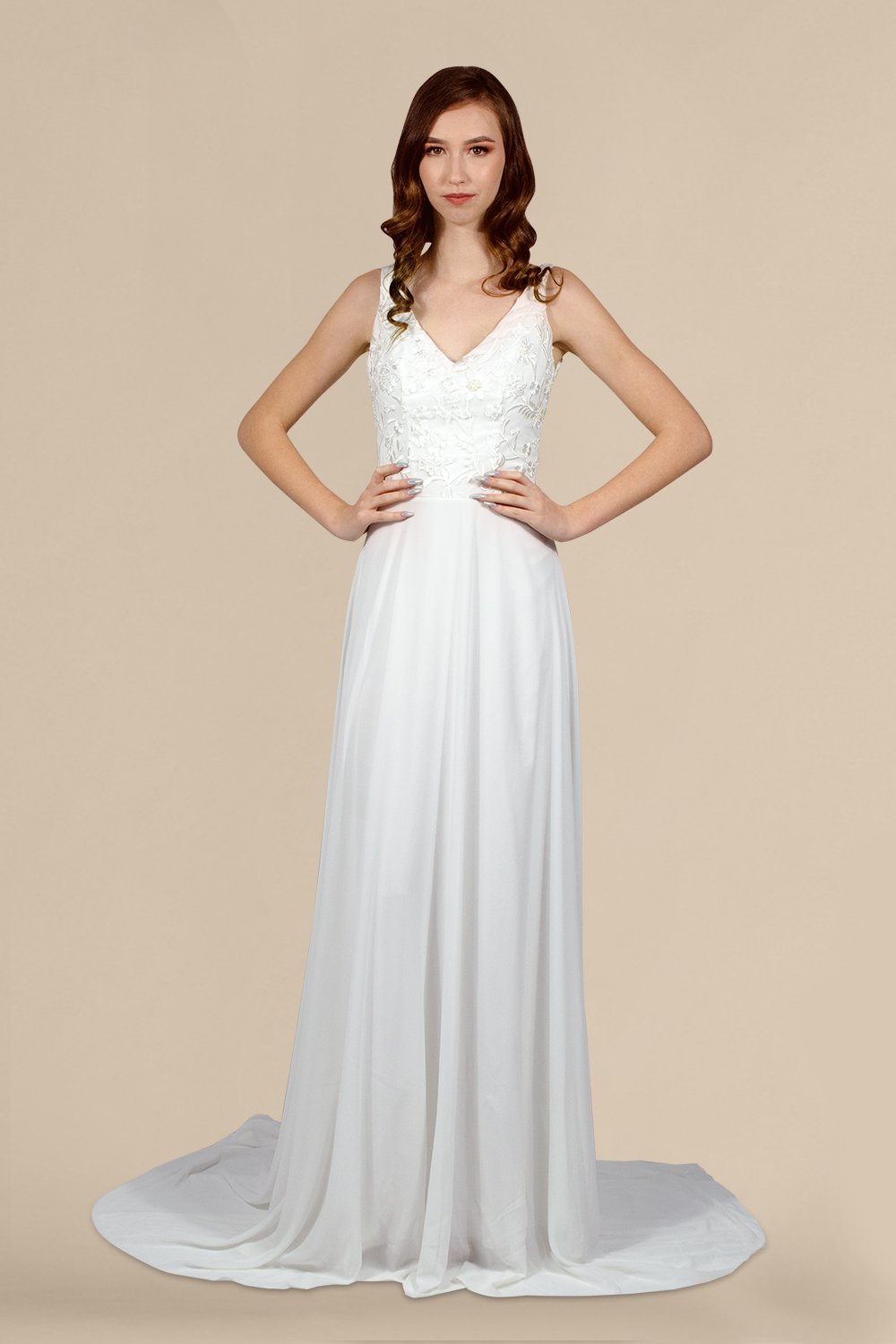 flowy simple beach wedding dresses perth australia envious bridal & formal