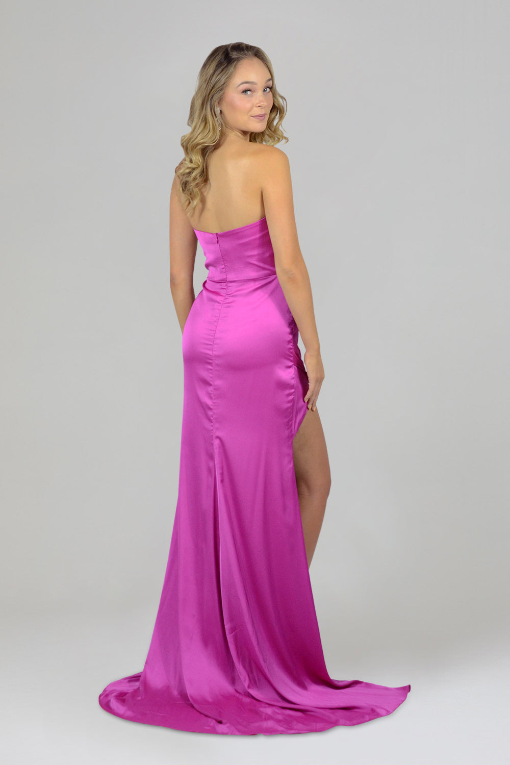 made to order bridesmaid dresss hot pink envious bridal & formal perth australia