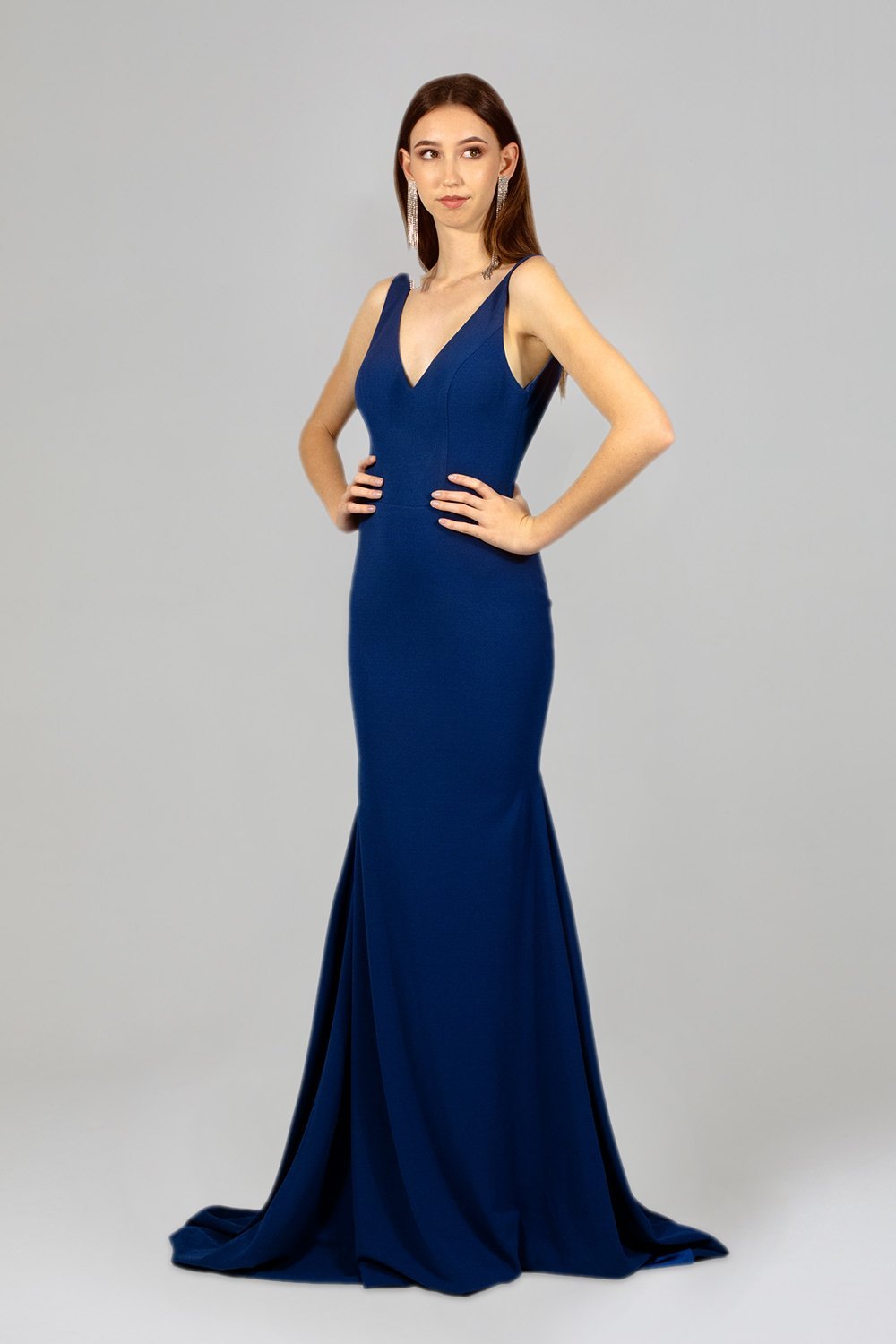 MADILYN | Low Back Mermaid Teal Formal Gown Envious Bridal & Formal MADILYN | Low Back Mermaid Teal Formal Gown Envious Bridal & Formal