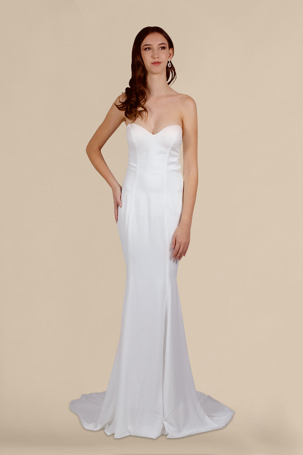 strapless silk wedding dresses perth australia custom made envious bridal & formal