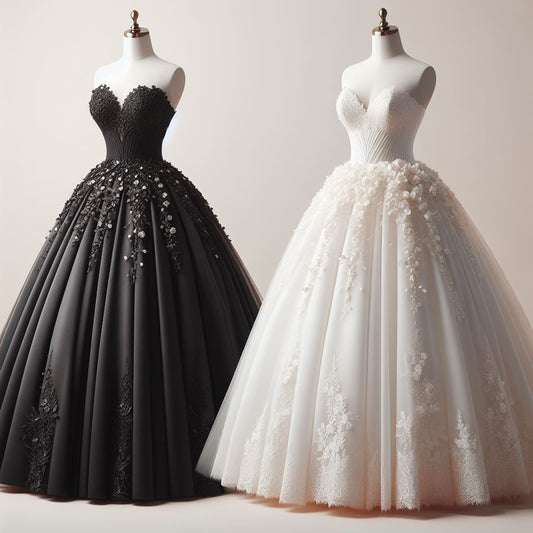 custom made black wedding dresses for plus size brides Perth Australia Envious Bridal & Formal