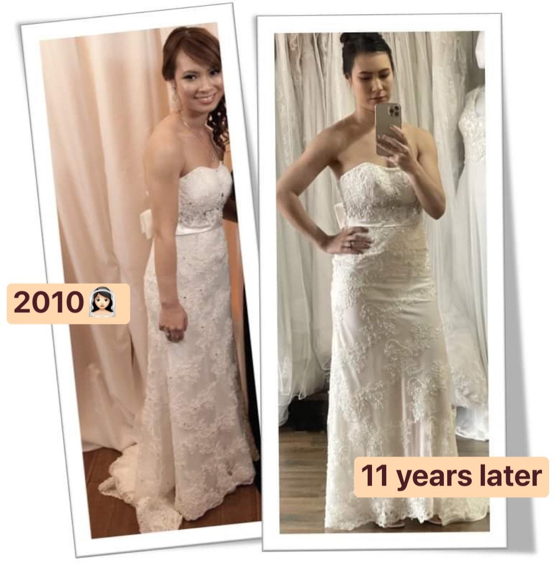 The Day I Wore My Wedding Dress Again | Envious Bridal & Formal