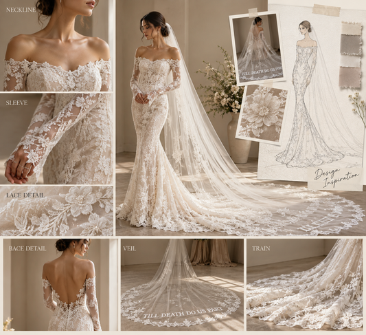 Hailey Bieber's Wedding Dress: The Off-White Gown by Virgil Abloh