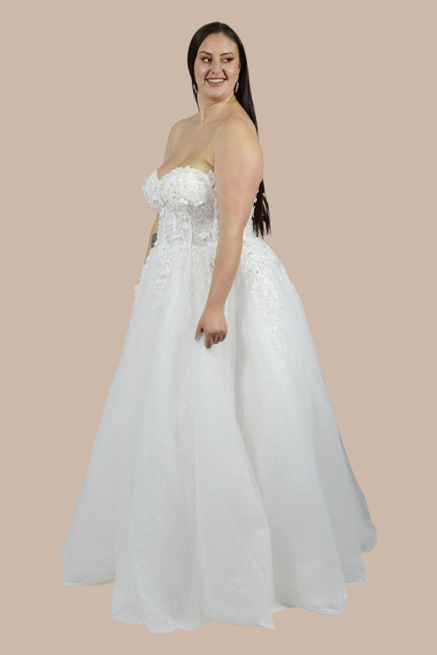 custom made plus size wedding gowns princess style Envious Bridal & Formal
