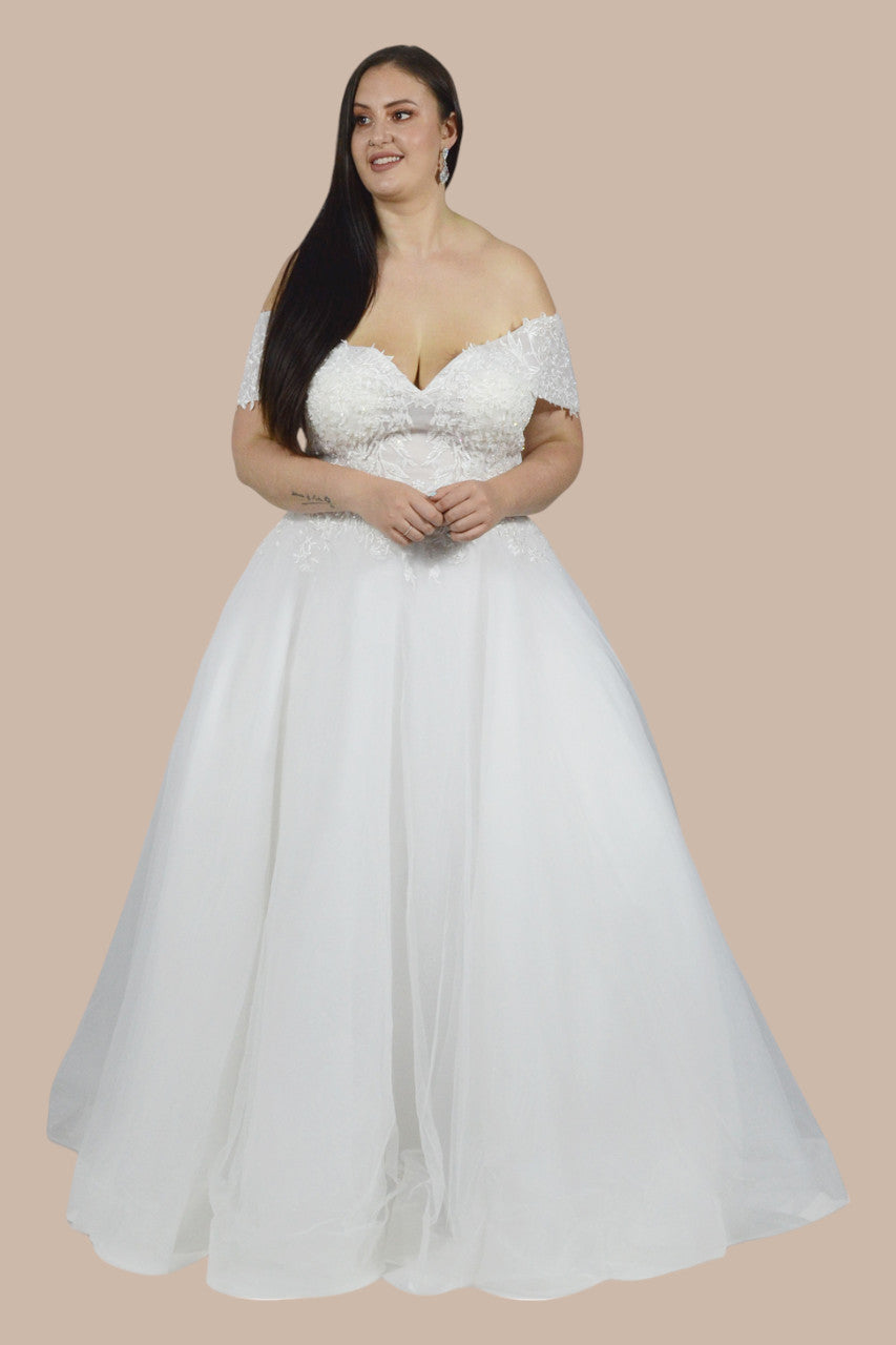 custom made plus size brides wedding gowns Perth Australia Envious BRidal & Formal