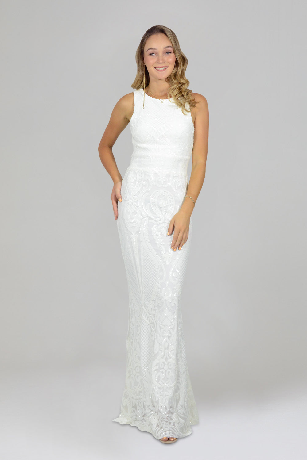 backless white sequin formal dresses perth australia envious bridal & formal