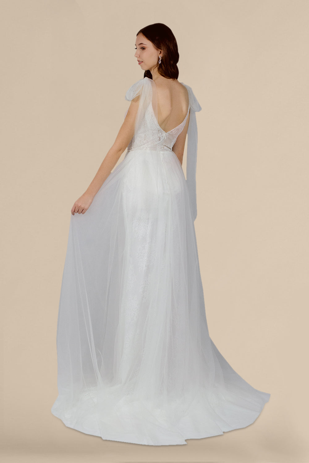 boho lace tulle wedding dresses custom made wedding dressmaker perth australia envious bridal & formal