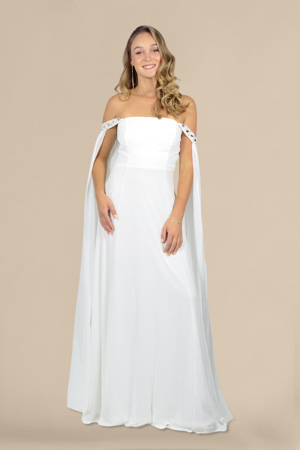 cape sleeves sheath wedding dresses envious bridal & formal perth australia 