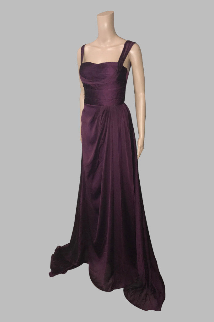 custom made dark purple bridesmaid dresses Australia online Envious Bridal & Formal