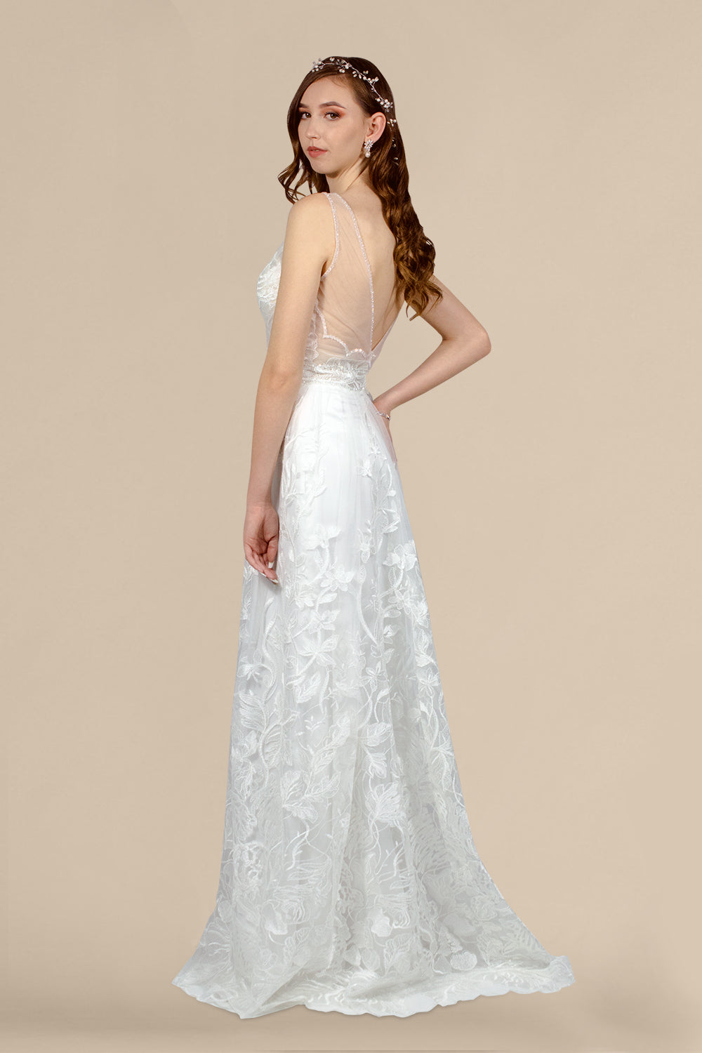 custom lace beach eloping wedding dresses perth australia envious bridal & formal