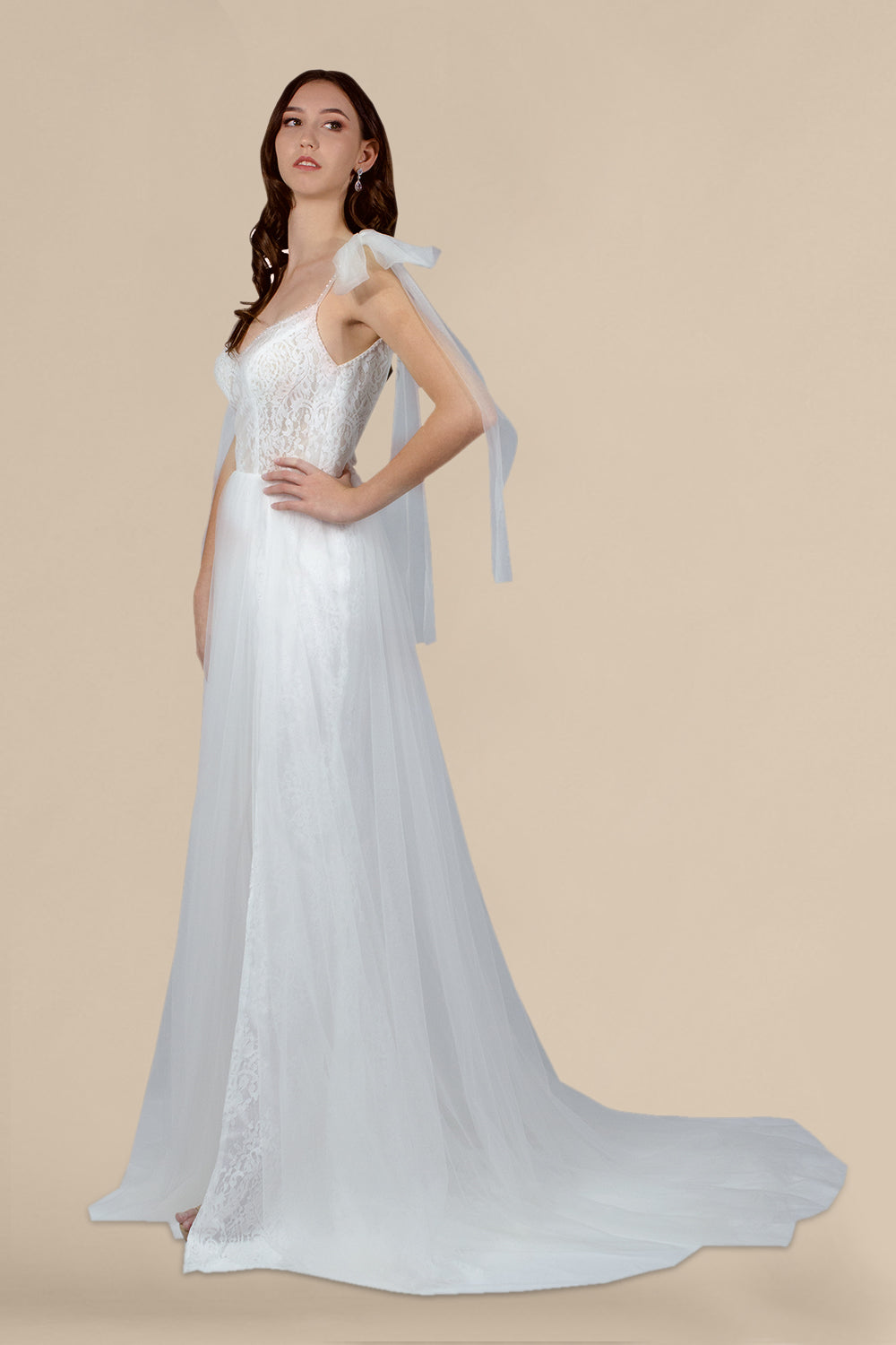 custom made beach lace A line wedding dresses perth bridal dressmaker australia online envious bridal & formal