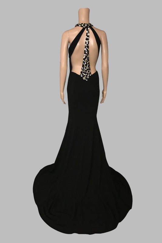 custom made black school ball dresses mermaid style Perth Australia Envious Bridal & Formal