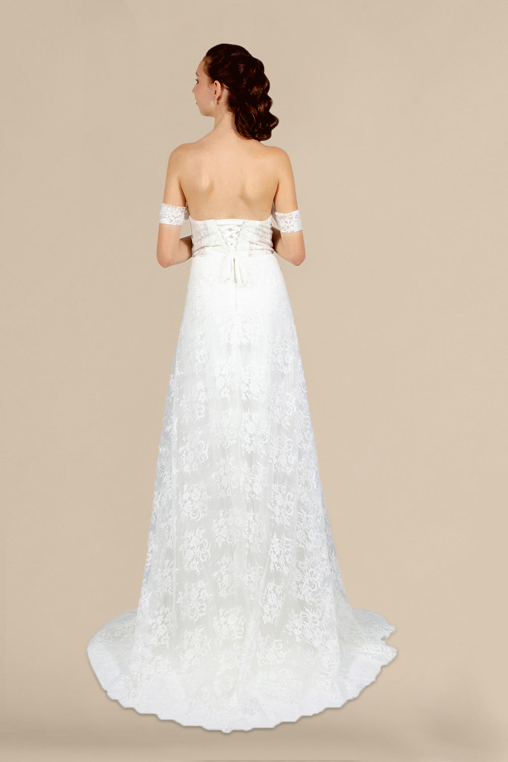custom made bohemian lace beach wedding gowns perth australia envious bridal & formal