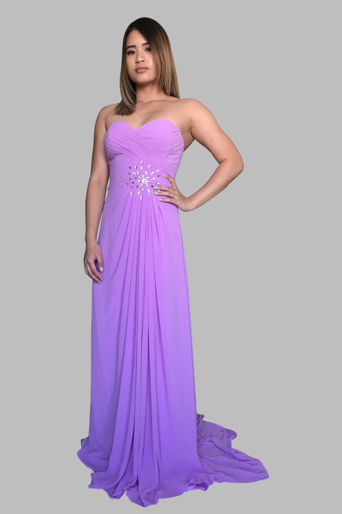 custom made chiffon lilac bridesmaid dresses Perth Australia online Envious Bridal & Formal