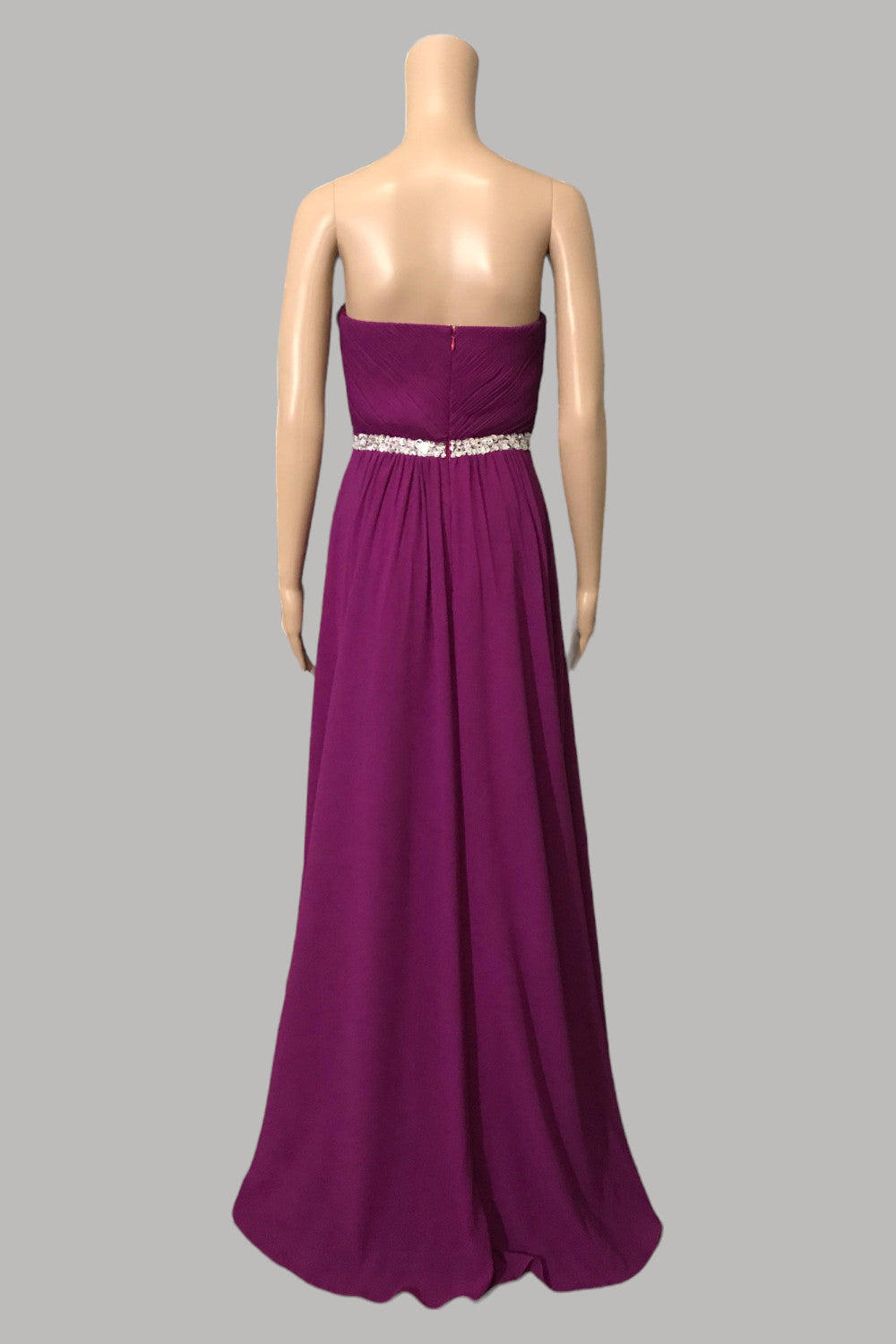 Custom made chiffon magenta bridesmaid dresses Perth Subiaco Australia Envious Bridal & Formal