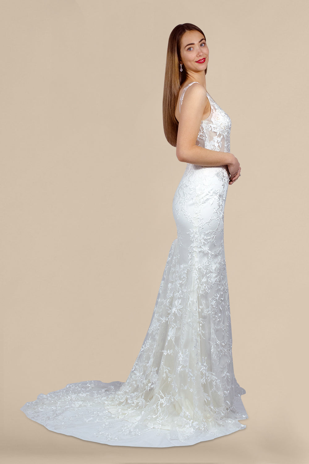 custom made fitted lace mermaid wedding gowns australia online dressmaker bridal envious bridal & formal