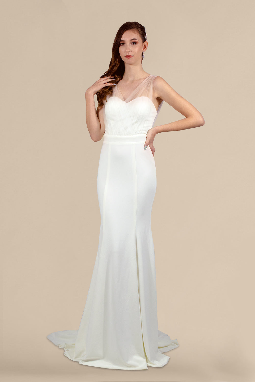 custom made ivory simple wedding gowns perth australia bridal dressmaker envious bridal & formal