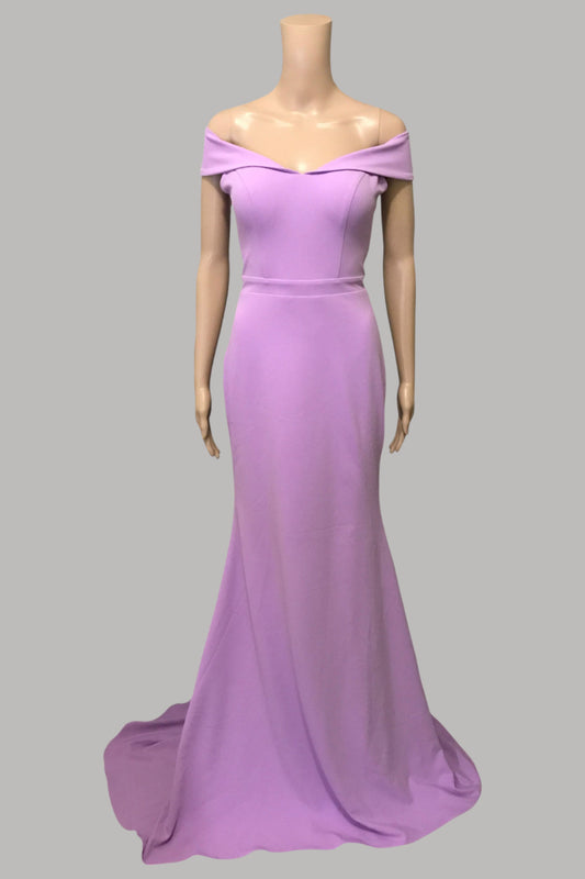 custom made lilac purple mermaid bridesmaid dresses Perth Australia