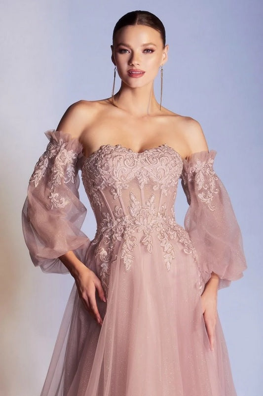 custom made long sleeved blush wedding gowns perth australia envious bridal & formal