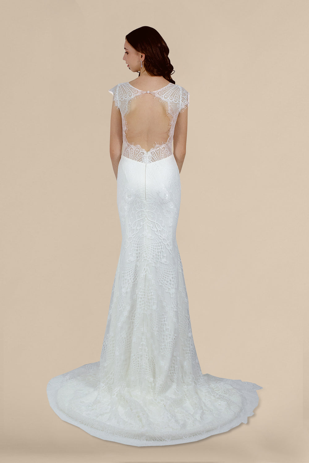 custom made mermaid lace wedding dresses eloping wedding gowns perth australia envious bridal & formal