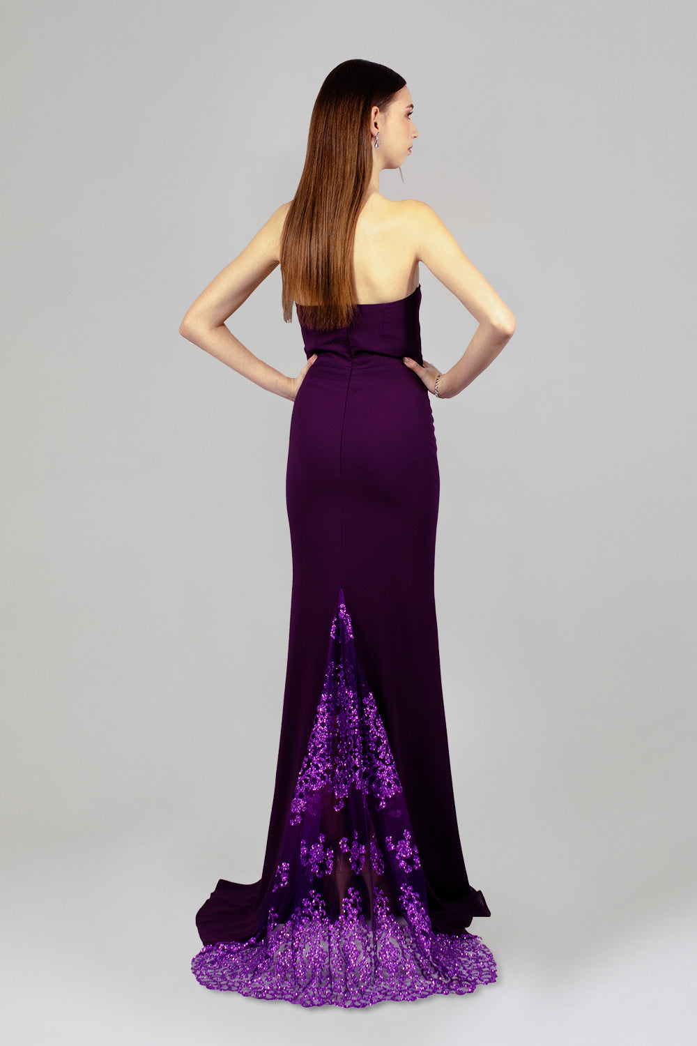 custom made mermaid purple bridesmaid dresess australia envious bridal & formal