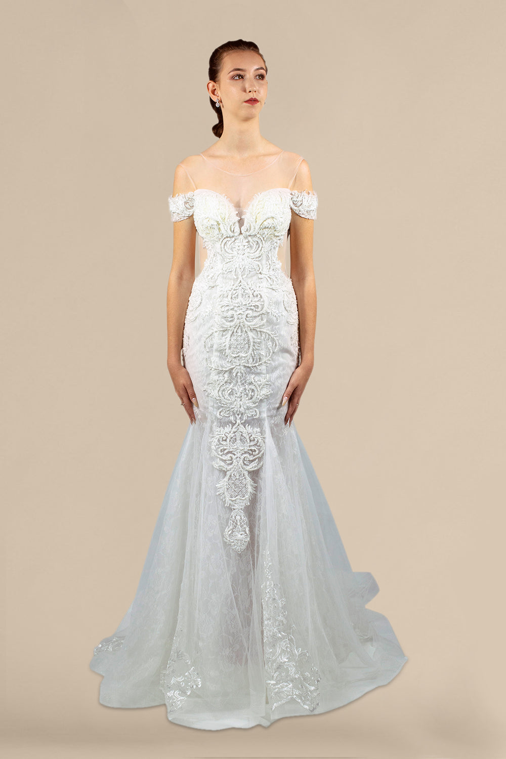 custom made petite lace mermaid wedding gowns perth australia envious bridal & formal