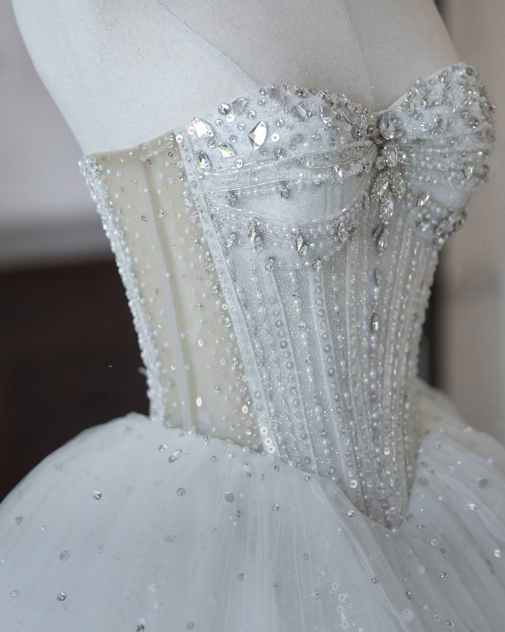 Custom made princess wedding gowns Perth dressmaker Australia online Envious Bridal & Formal