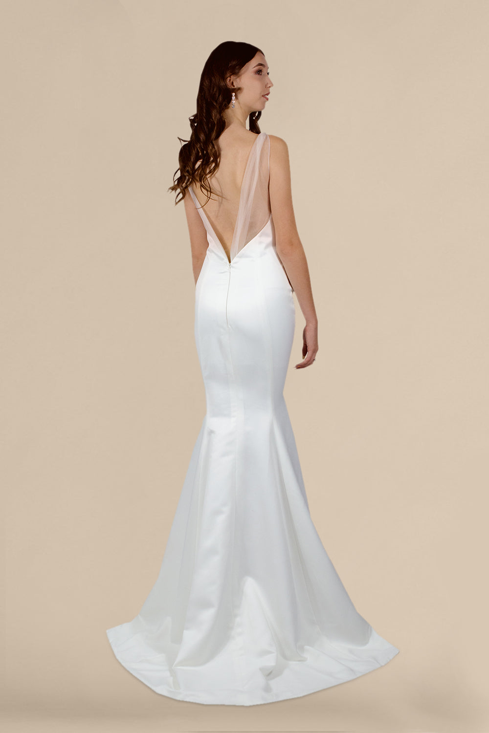 custom made silk mermaid wedding dresses bespoke made bridal envious bridal & formal