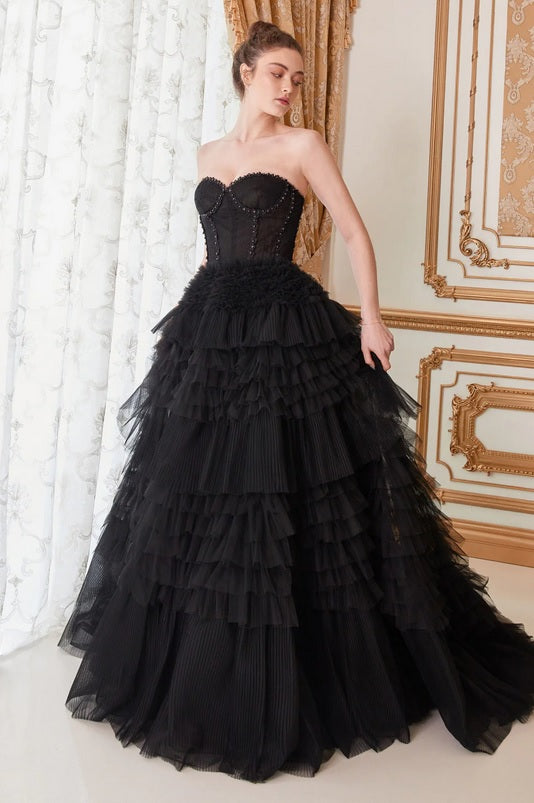 custom made strapless tulle black wedding dresses perth australia envious bridal & formal