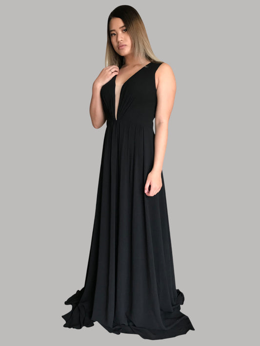 Custom sizing black bridesmaid dresses Perth Australia online Envious Bridal & Formal