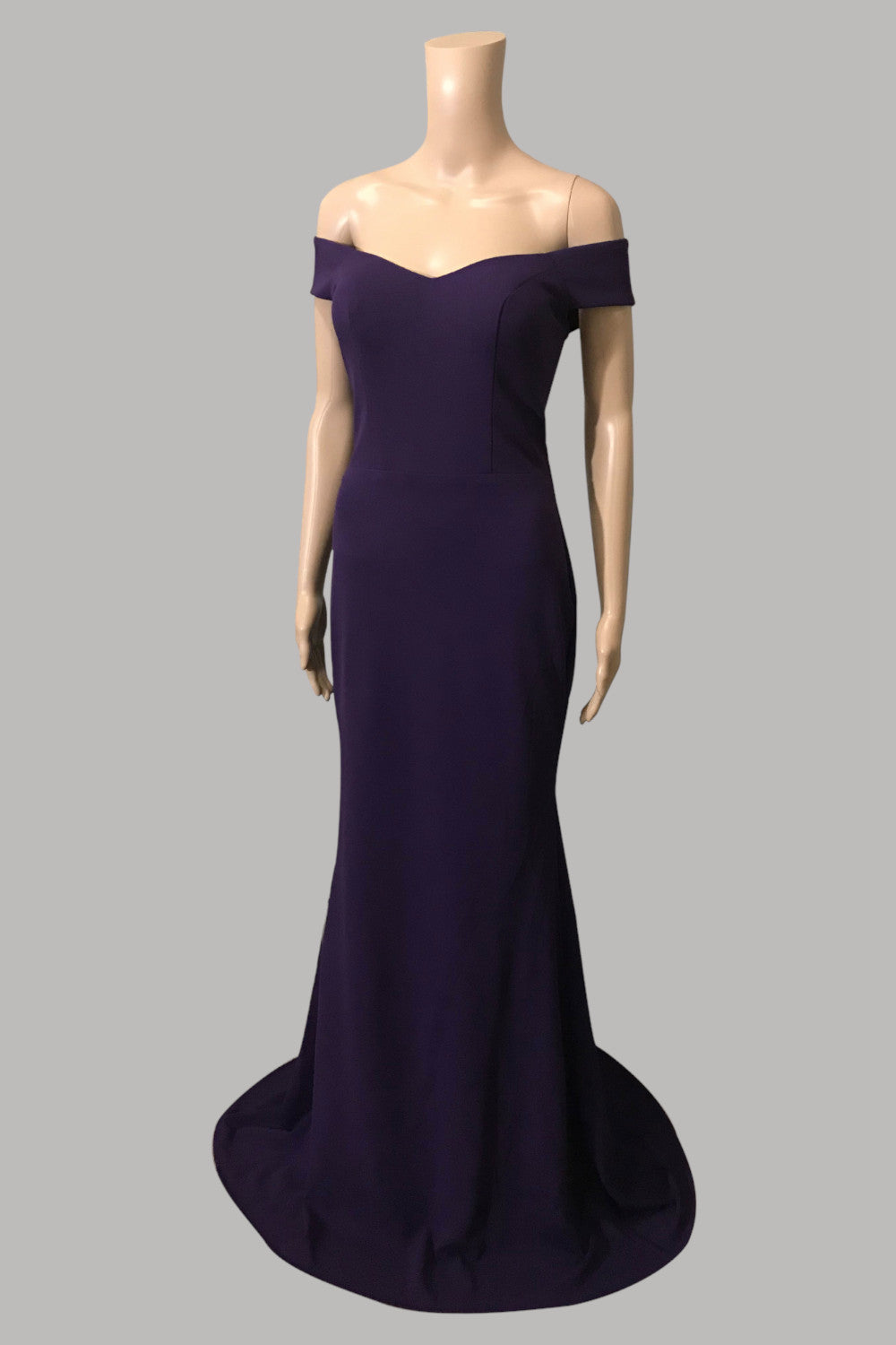 Custom dark purple bridesmaid dresses Perth Australia Envious Bridal & Formal