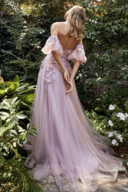 mauve pink dress for wedding Mauve Pink Long A-LIne Prom Dress CD3394 Mauve / 2