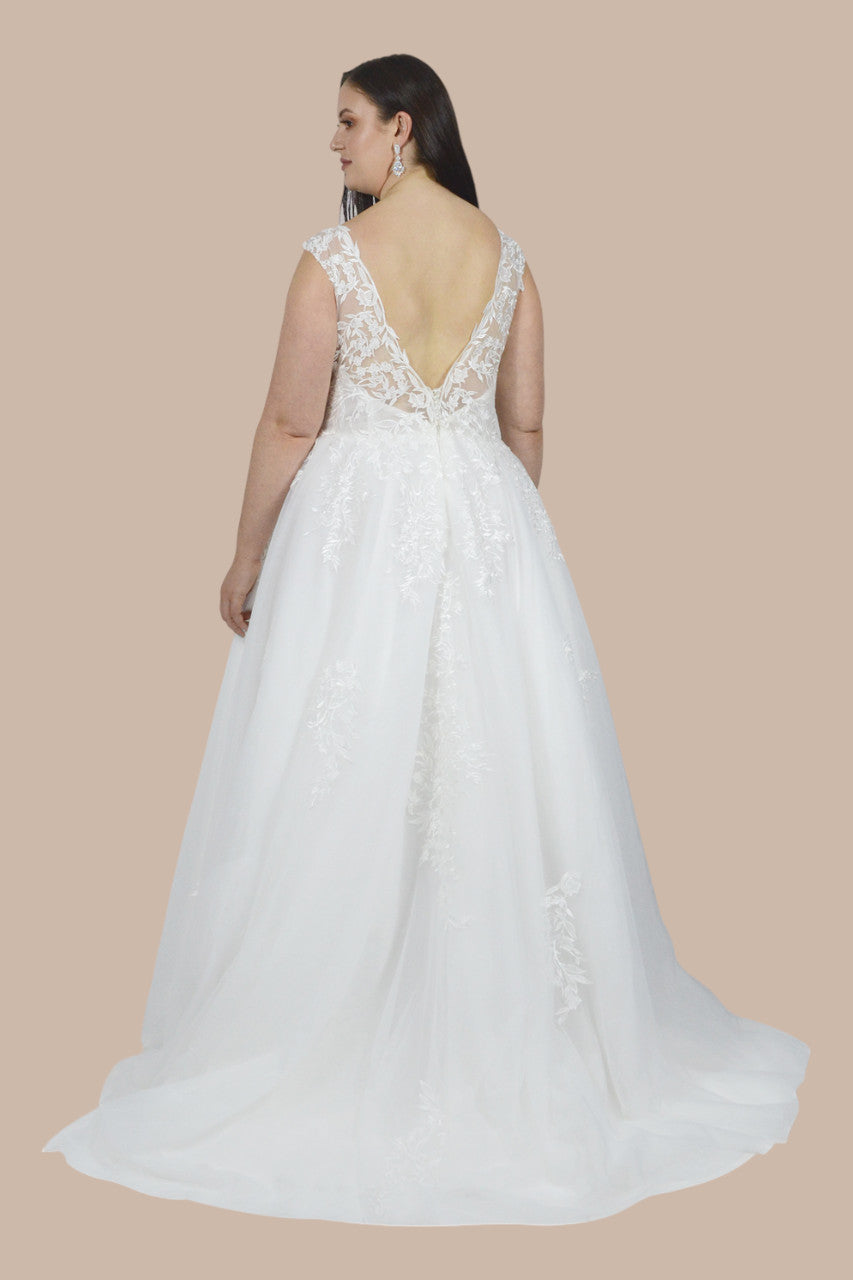 Plus size ball gown wedding dresses custom made Envious Bridal & Formal