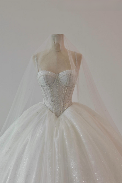 princess dress australia Plus Size Chic Floral Lace Princess Ballgown Bridal Dress