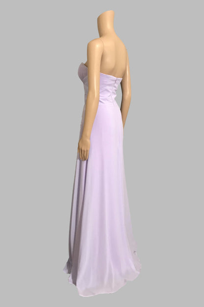 pastel purple bridesmaid dresses AVIE