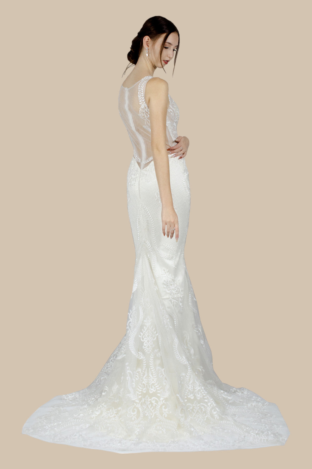 Vintage inspired lace bridal gowns Perth Australia Envious Bridal & Formal