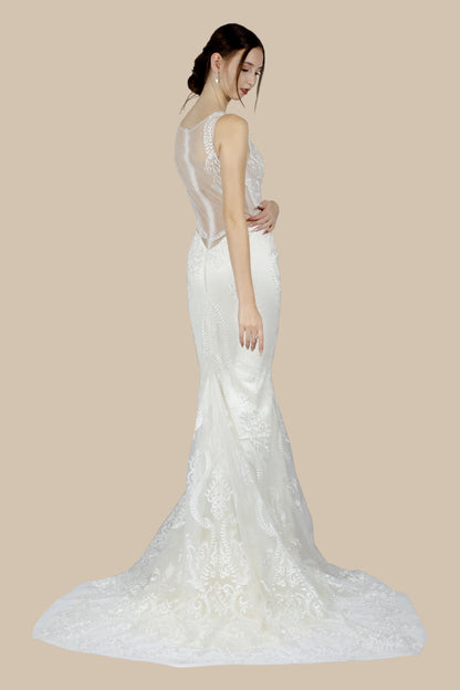 Vintage inspired lace bridal gowns Perth Australia Envious Bridal & Formal