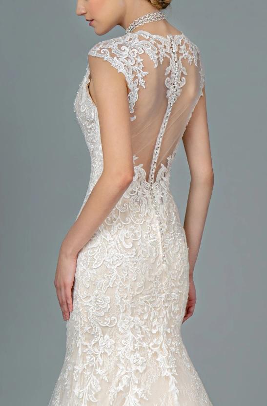 illusion lace back wedding dresses perth australia envious bridal & formal