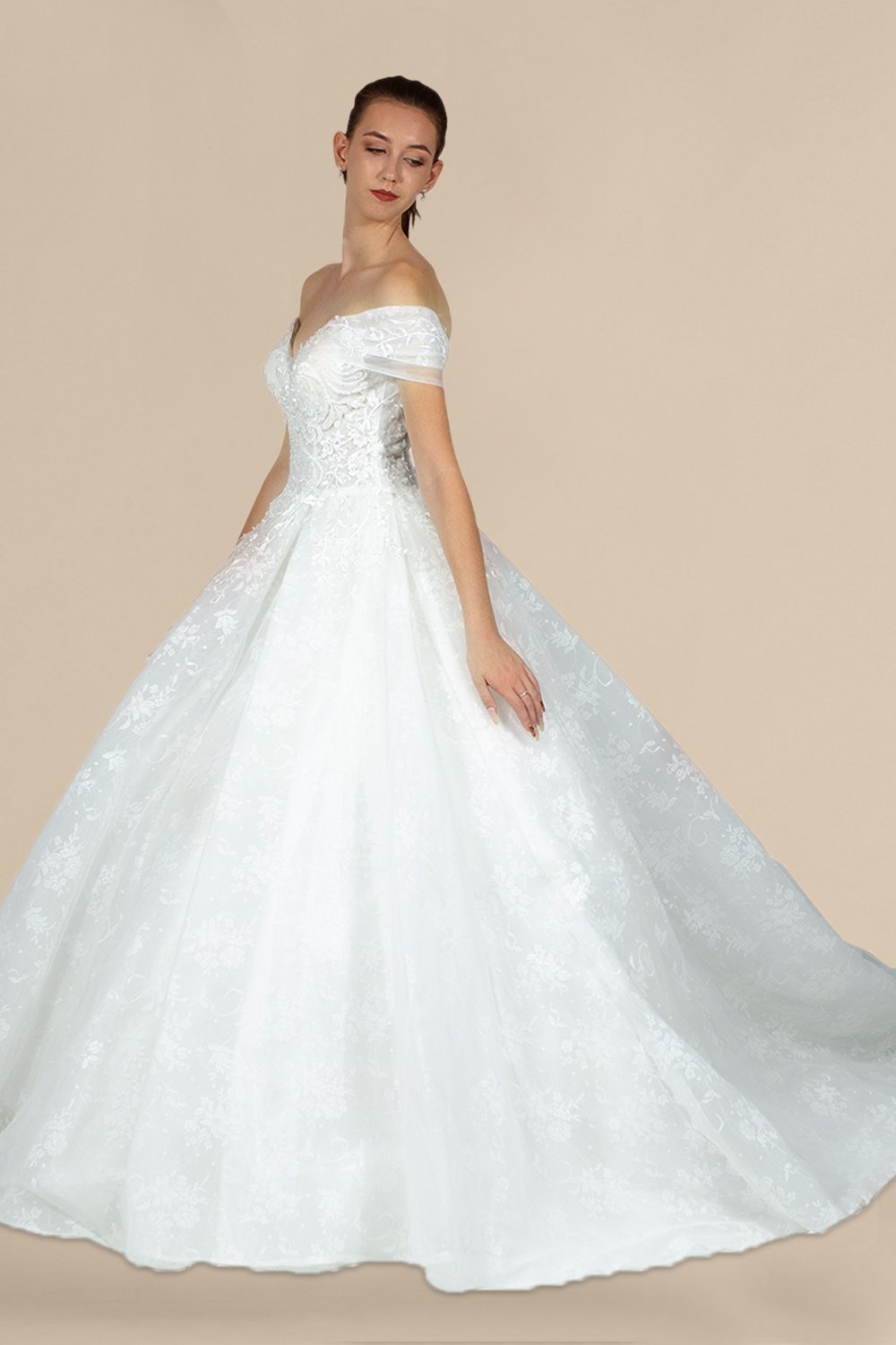 custom made off shoulder lace princess wedding dresses perth australia online envious bridal & formal