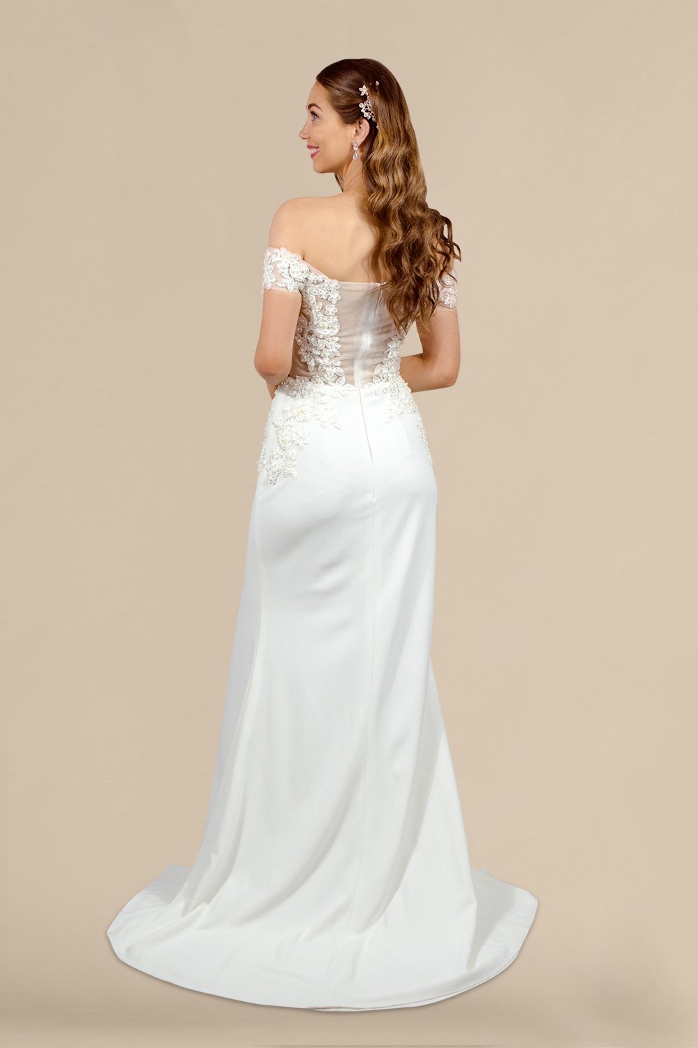 off shoulder simple wedding gowns perth online australia envious bridal formal